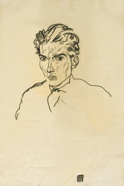 Hugo Sonnenschein by Egon Schiele